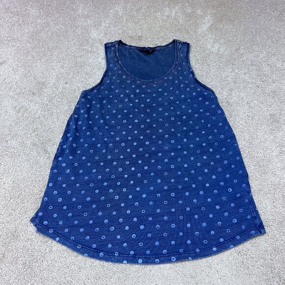 Lucky Brand Blouse Women’s Blue Sleeveless Size Small - Picture 1 of 11